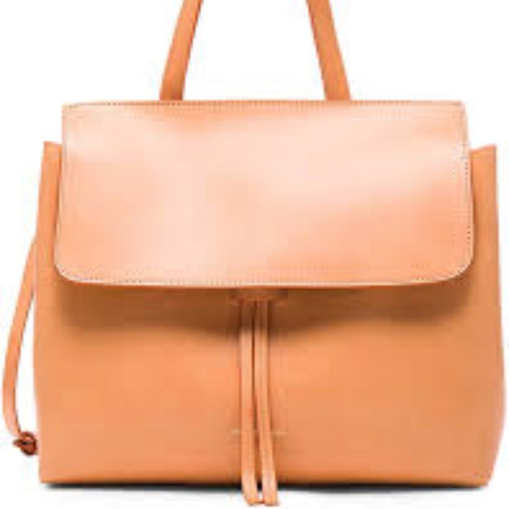 Mansur Gavriel Mini Lady Bag in Camel